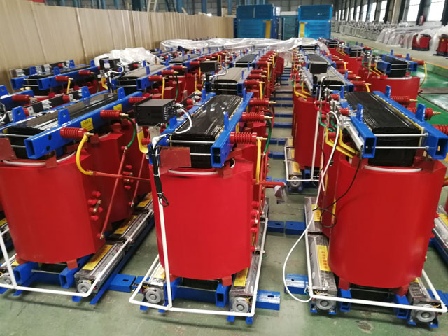 攀枝花SCB12-1250KVA干式电力变压器